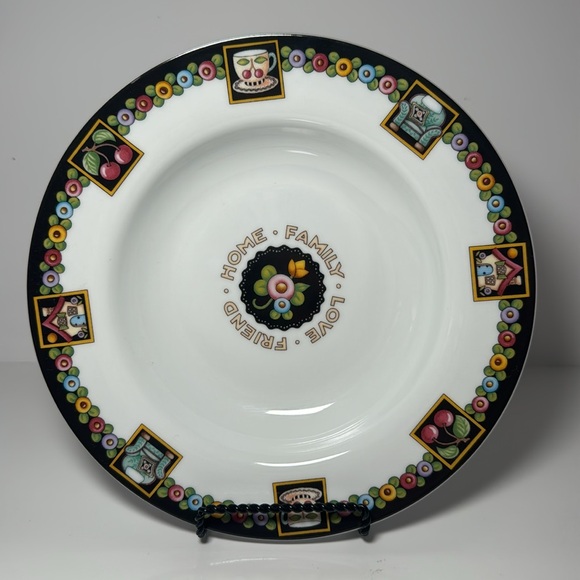 Mary Engelbreit bowls Home Family Love Friend, set of 4, 8.5 inch diameter - Picture 4 of 16